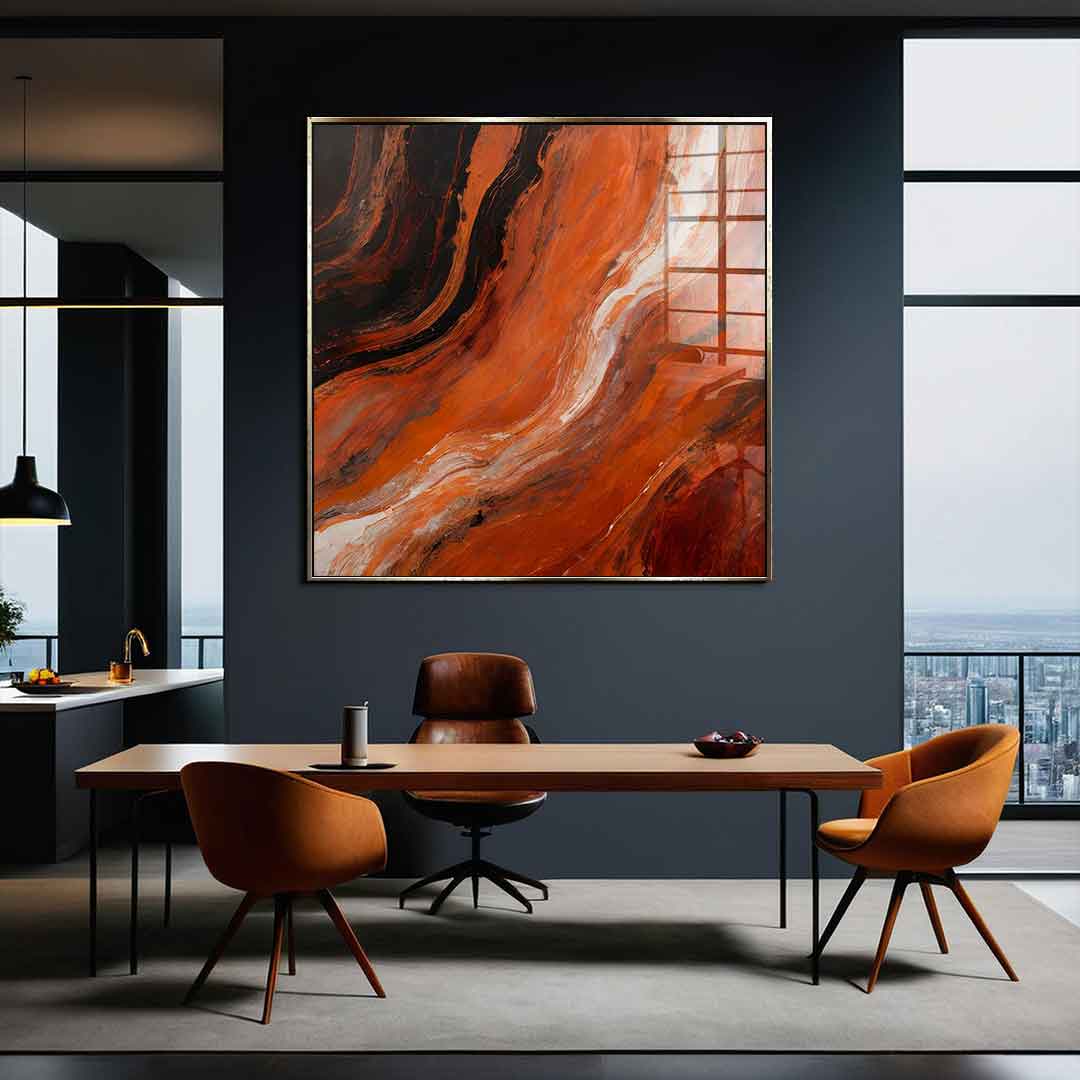 Outer Worlds And Inner Space - Acrylglas