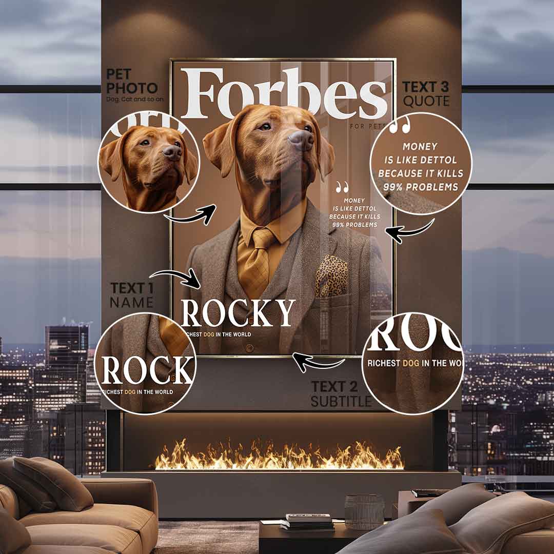 Forbes Personalisierbar - Acrylglas