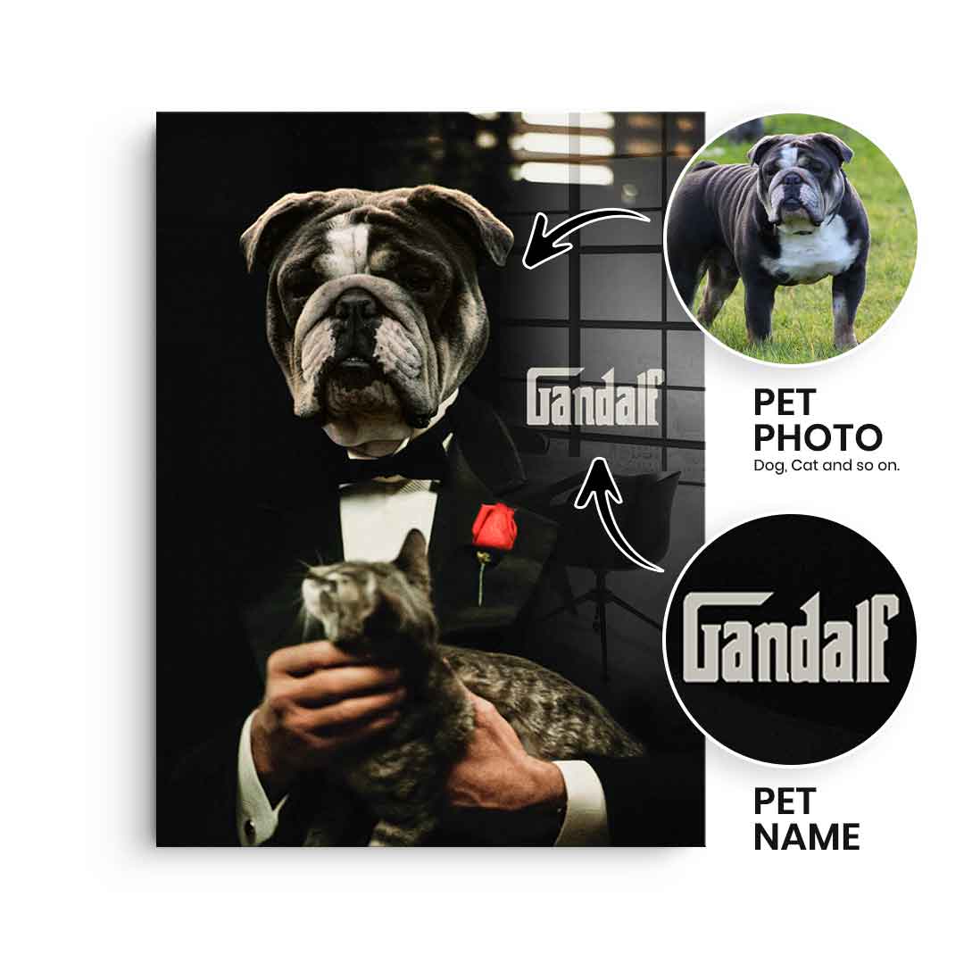 Godfather Personalisierbar - Acrylglas