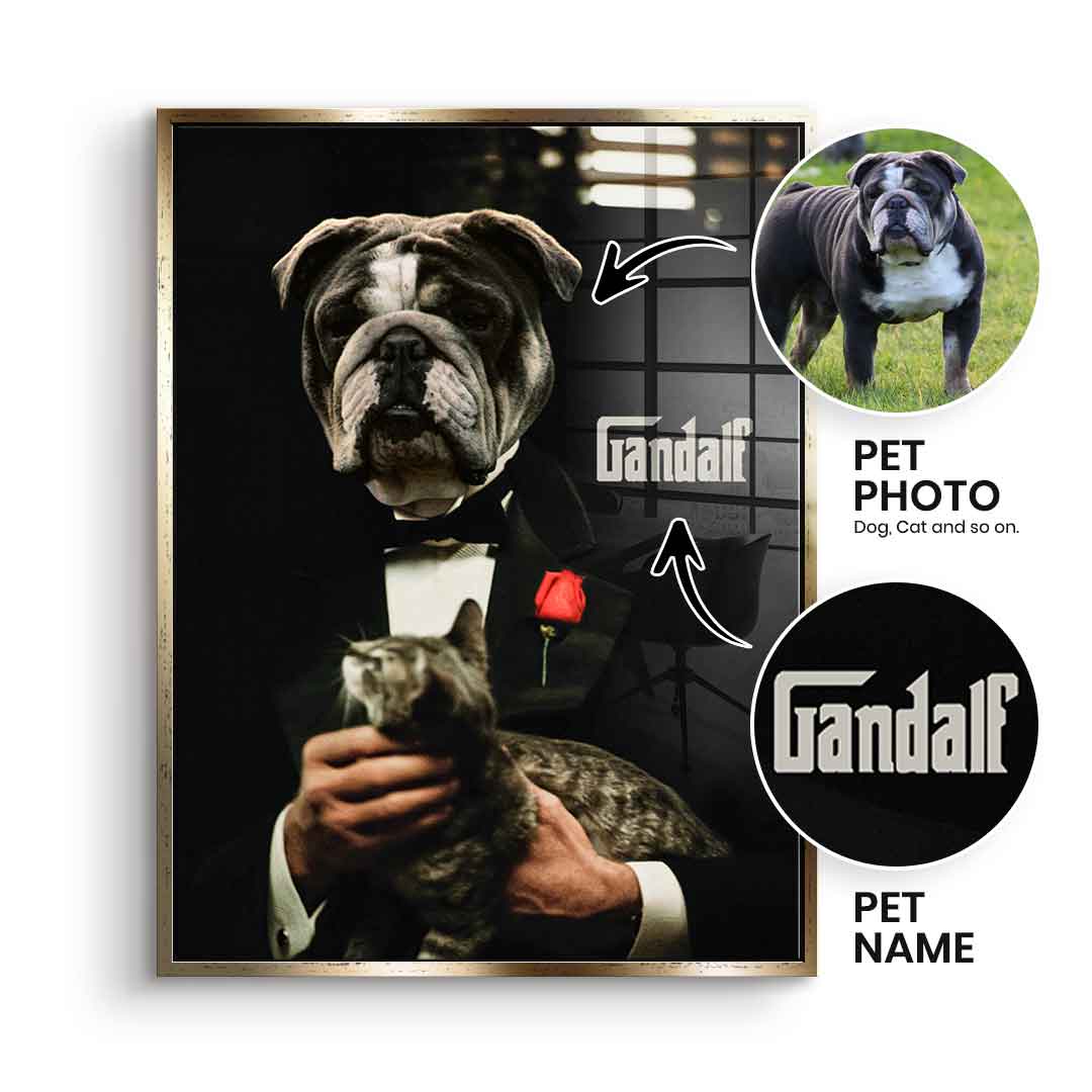 Godfather Personalisierbar - Acrylglas