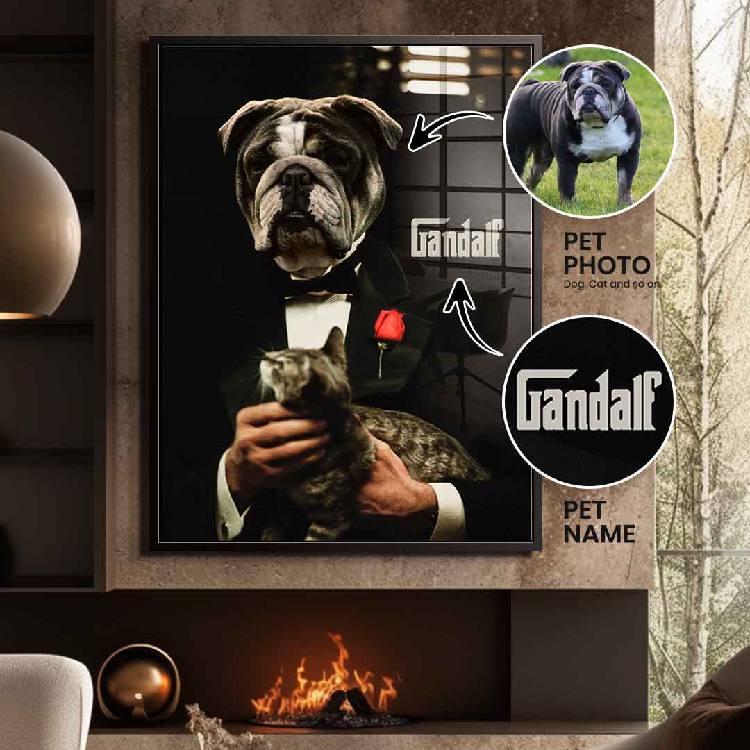 Godfather Personalisierbar - Acrylglas