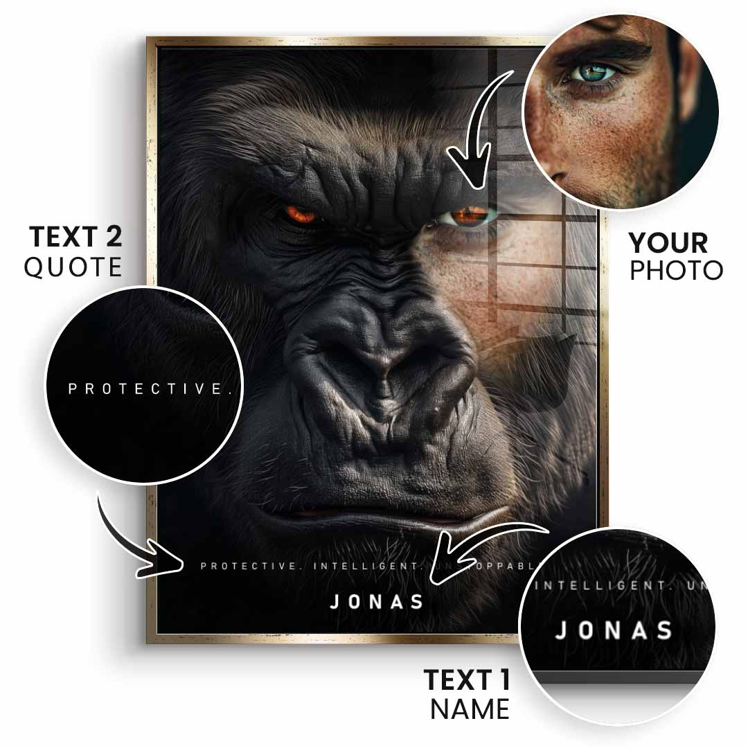 Gorilla Fusion Personalizowany — szkło akrylowe