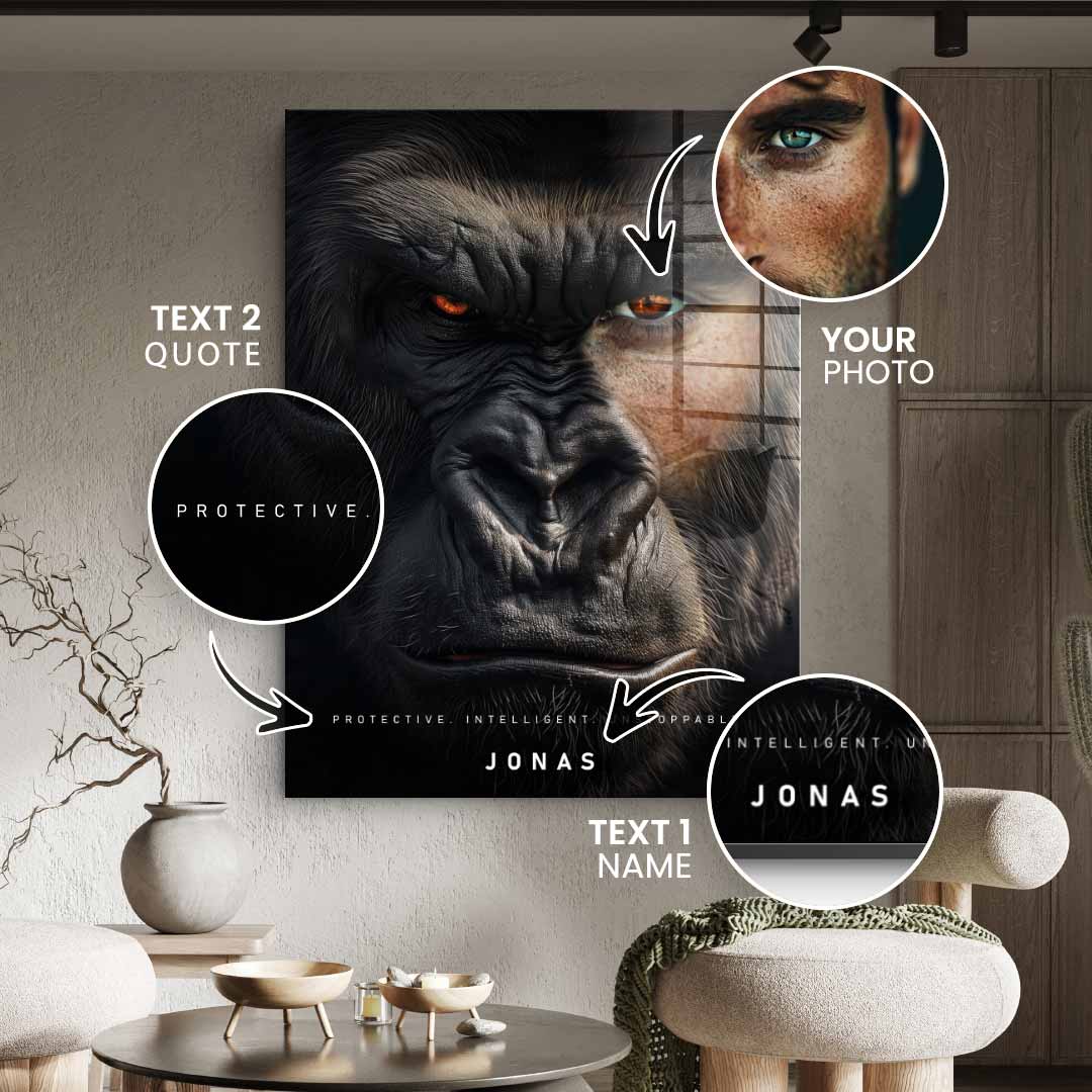 Gorilla Fusion Personalizowany — szkło akrylowe