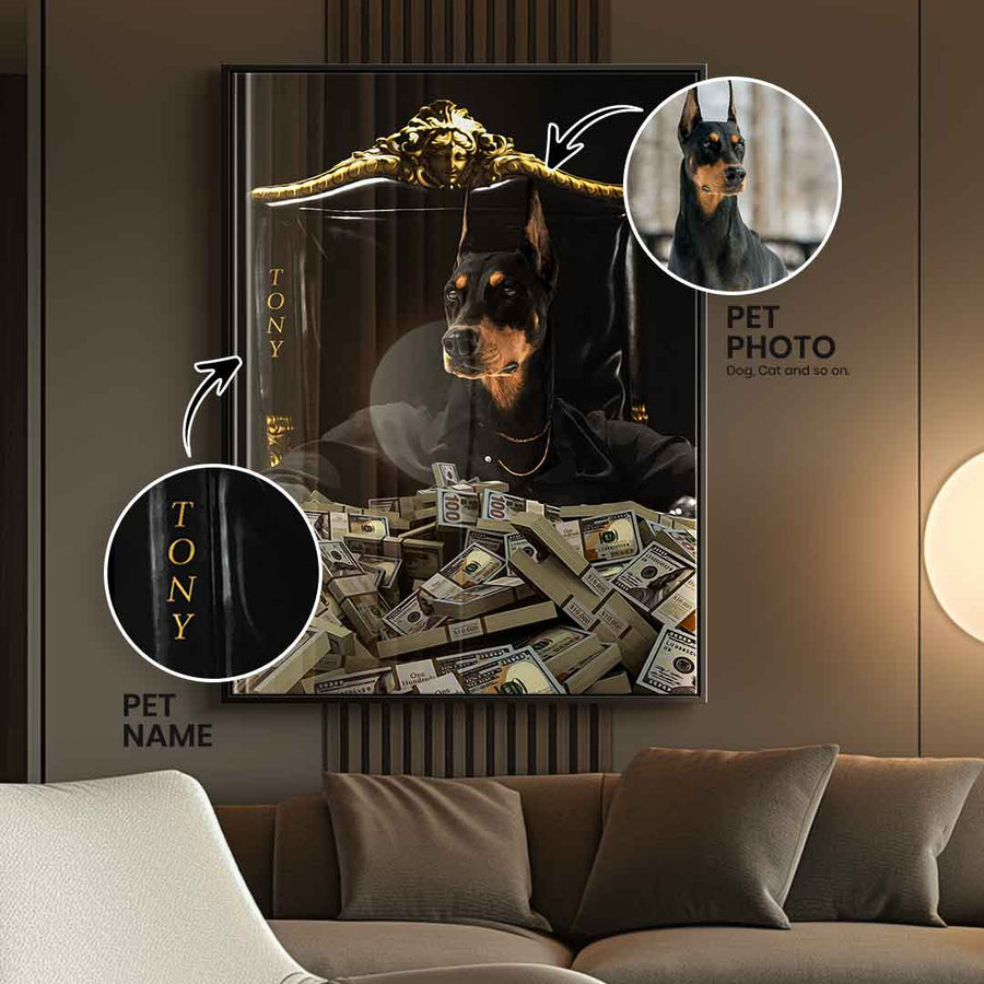 Scarface Personalizowany - Szkło akrylowe