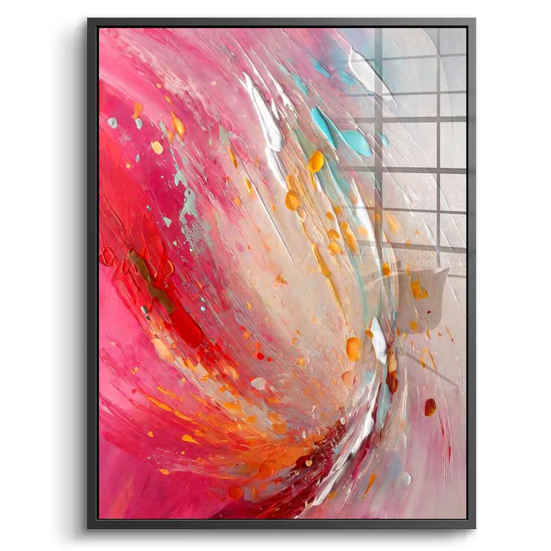 Radiant Whirlwind - Acrylglas