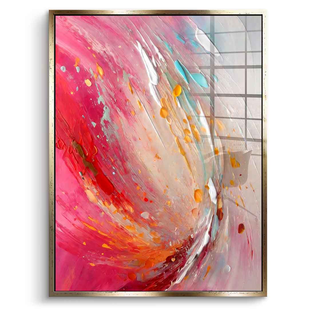 Radiant Whirlwind - Acrylglas