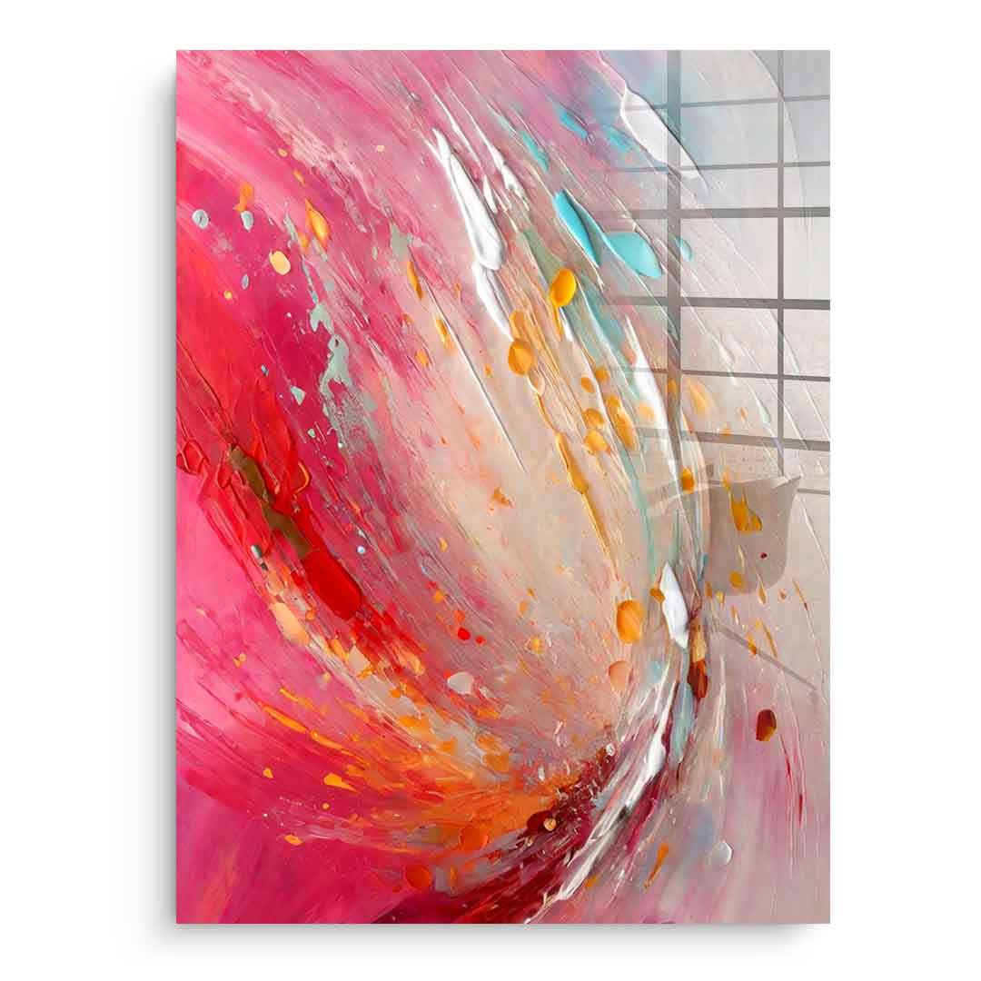 Radiant Whirlwind - Acrylglas