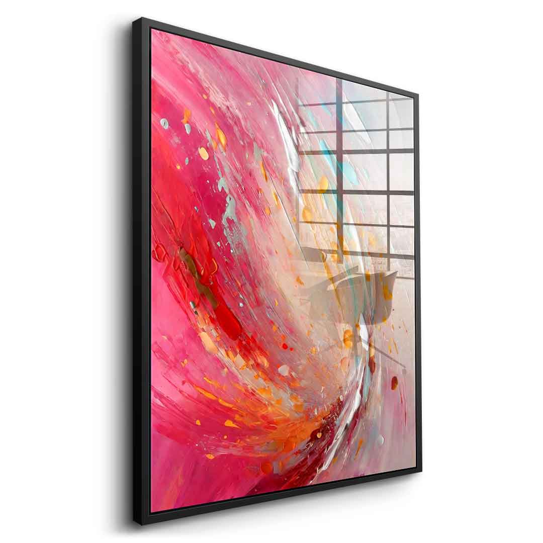 Radiant Whirlwind - Acrylglas