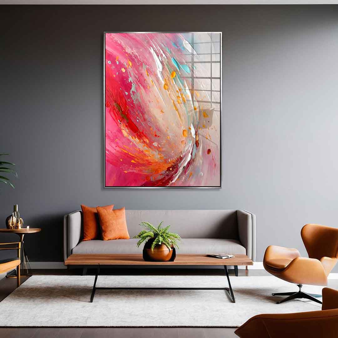 Radiant Whirlwind - Acrylglas