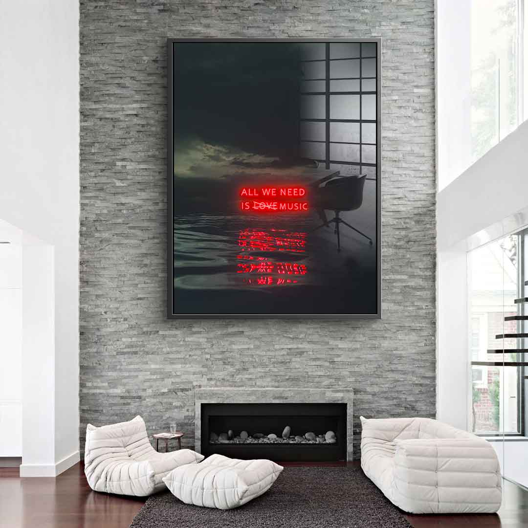 Allegory - Acrylic glass