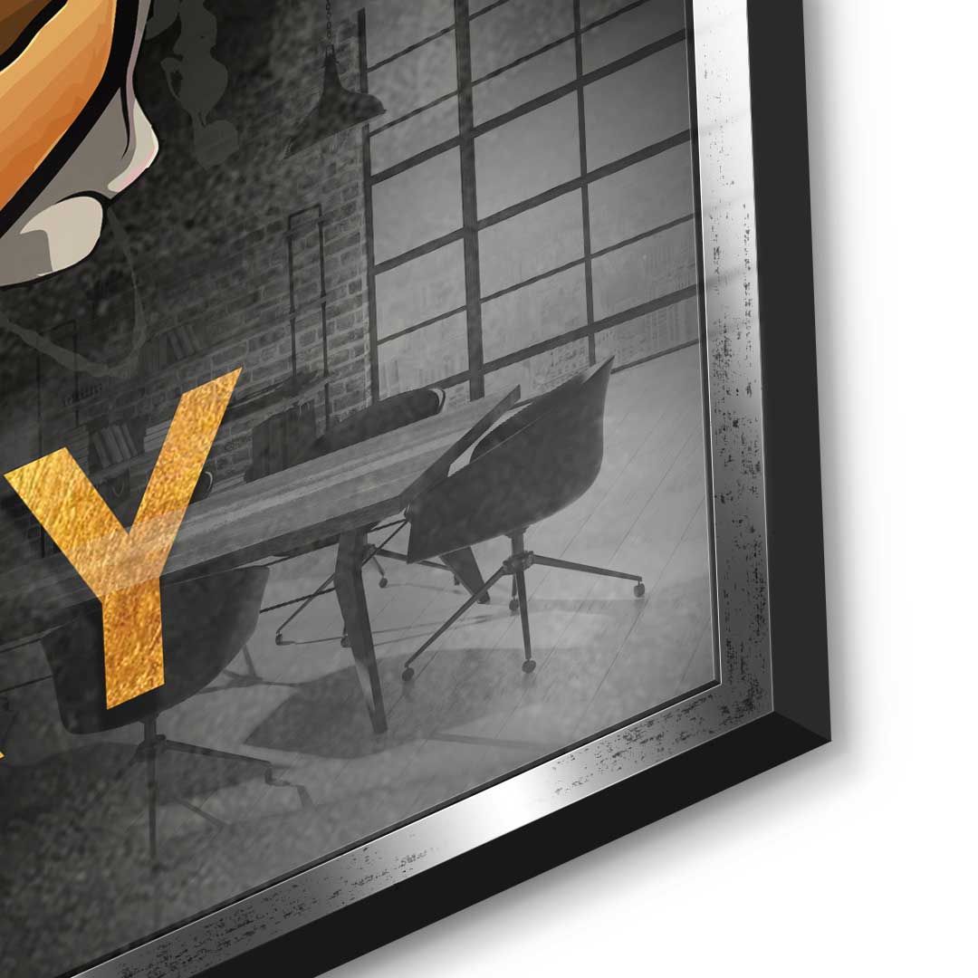 Stay Hungry 1 - Szkło akrylowe
