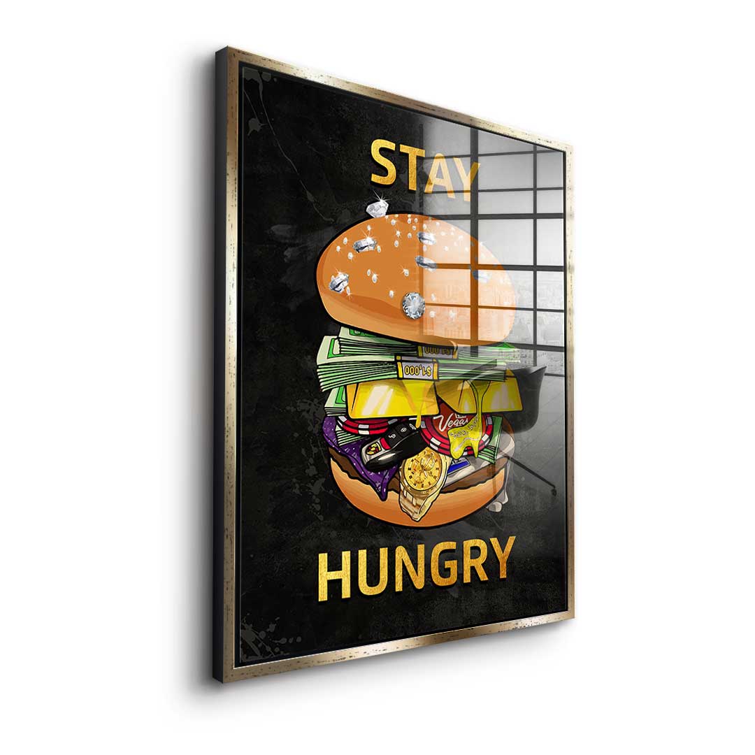 Stay Hungry 1 - Szkło akrylowe