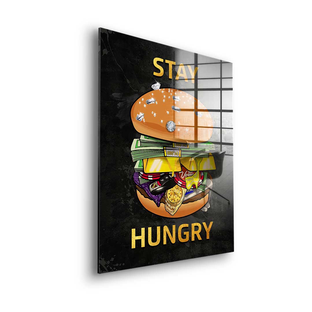Stay Hungry 1 - Szkło akrylowe
