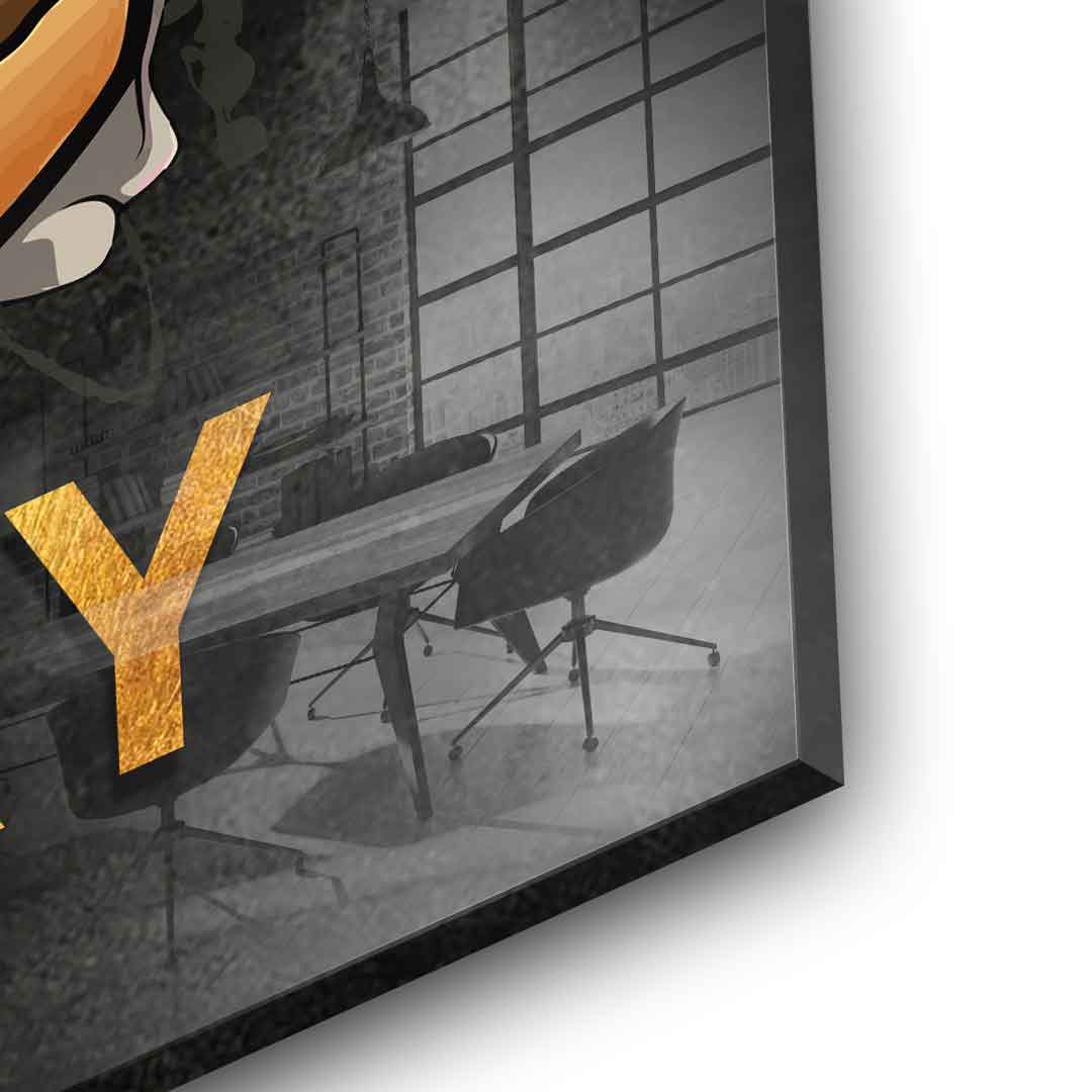 Stay Hungry 1 - Szkło akrylowe