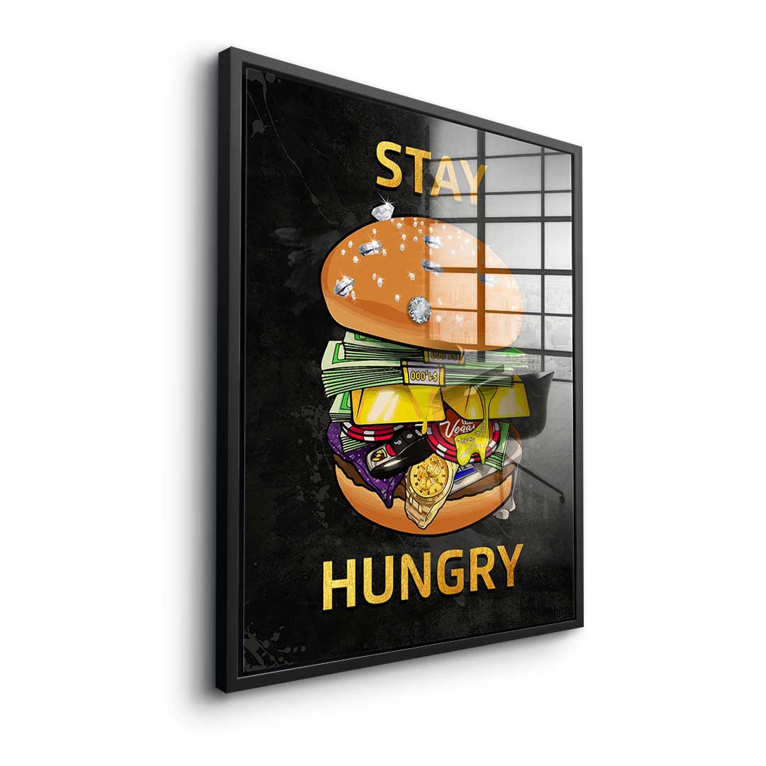 Stay Hungry 1 - Szkło akrylowe