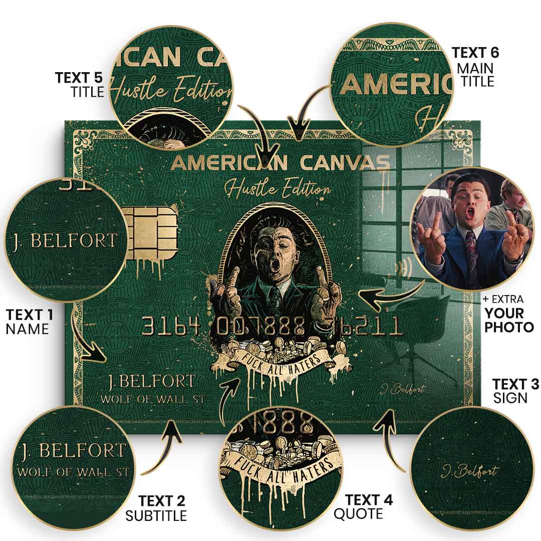 Royal American Canvas - Customizable - Gold Leaf