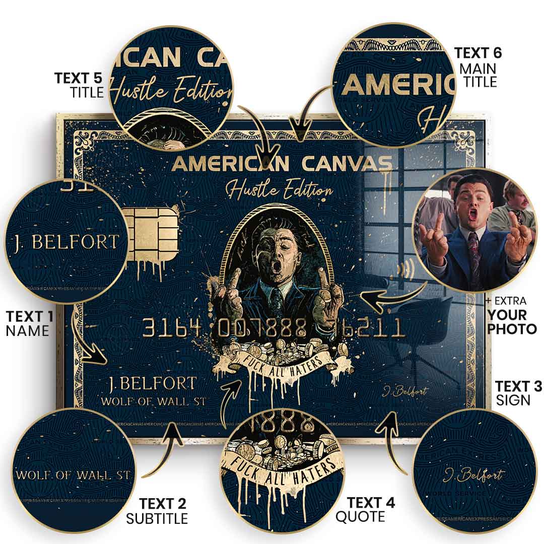 Royal American Canvas - Customizable - Gold Leaf