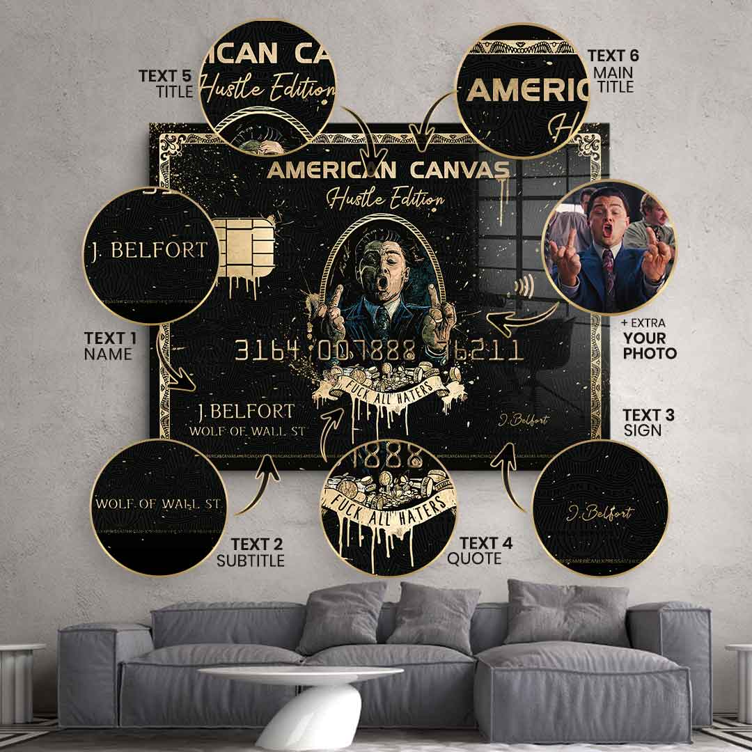 Royal American Canvas - Customizable - Gold Leaf