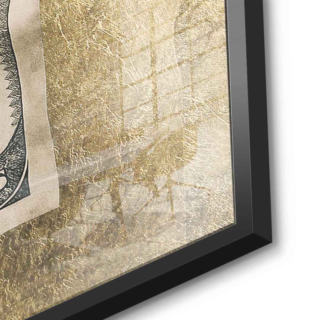 Money Buys Time - Gold Leaf