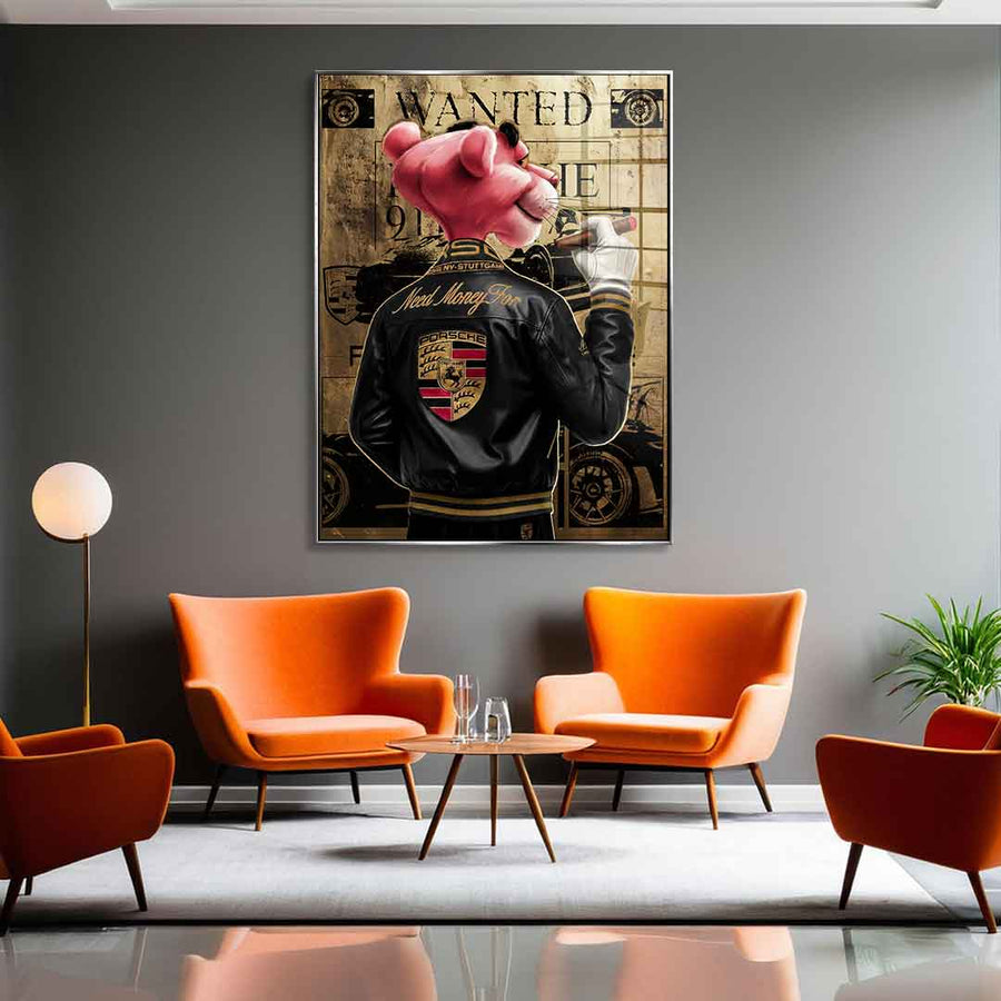 Need Money for Porsche - Gold Leaf