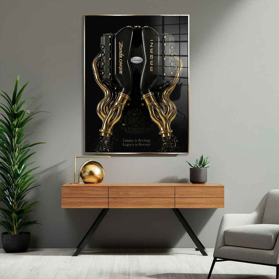 Pagani Engine - Gold Leaf