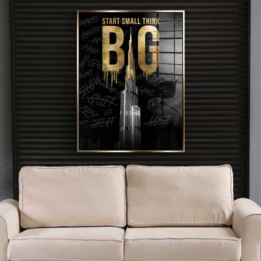 Myśl na wielką skalę #Burj Khalifa - Płatki złota