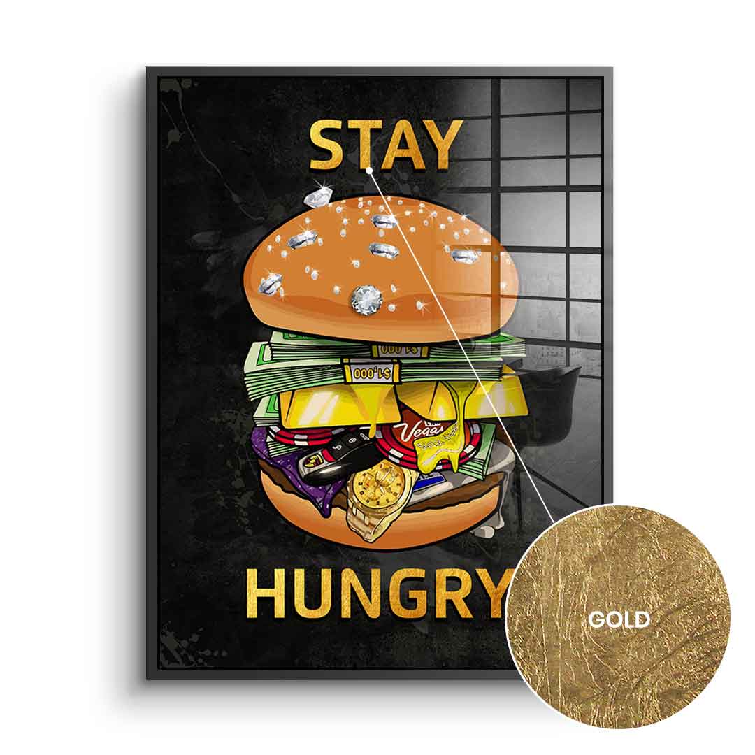 Stay Hungry 1 - Blattgold