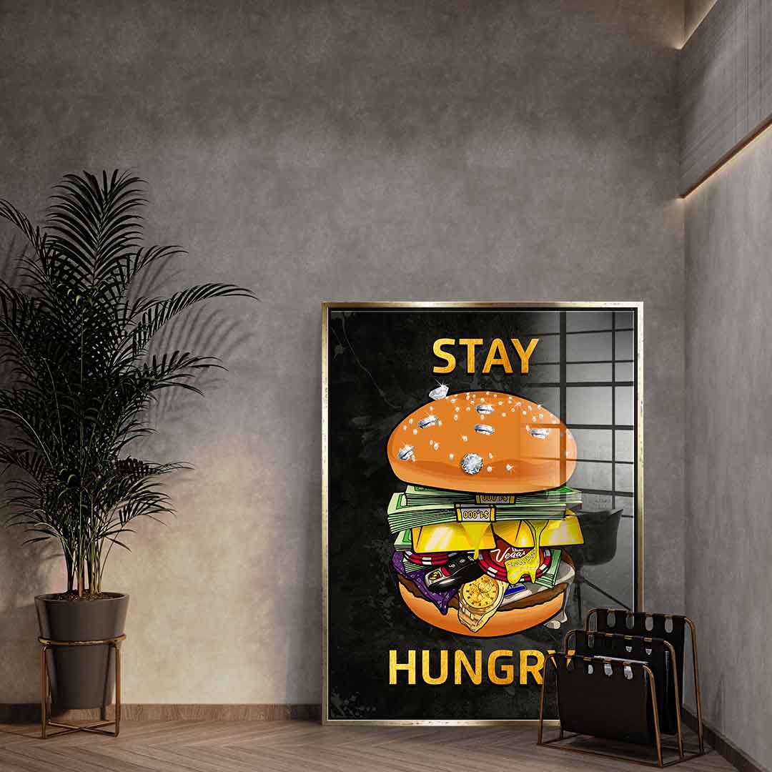 Stay Hungry 1 - Blattgold