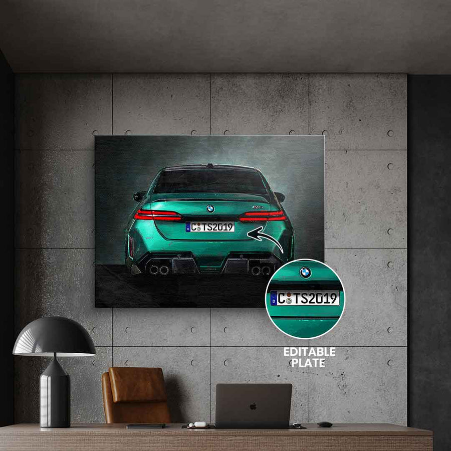 BMW M5 Tył – Personalizowany