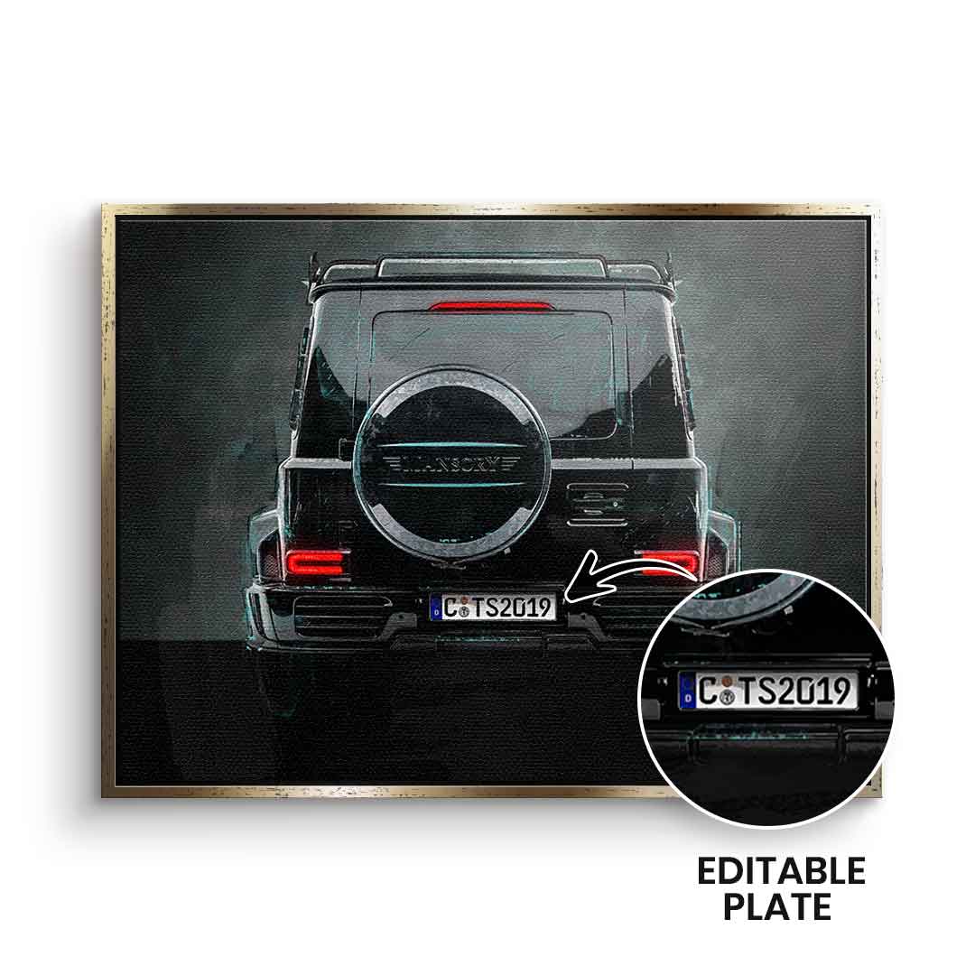 G-Wagon Backside - customizable