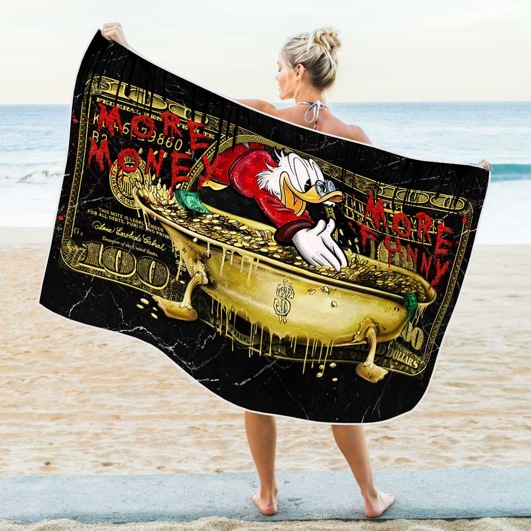 Ręcznik kąpielowy - More Money Duck