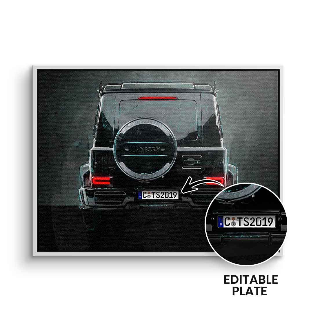 G-Wagon Backside - customizable