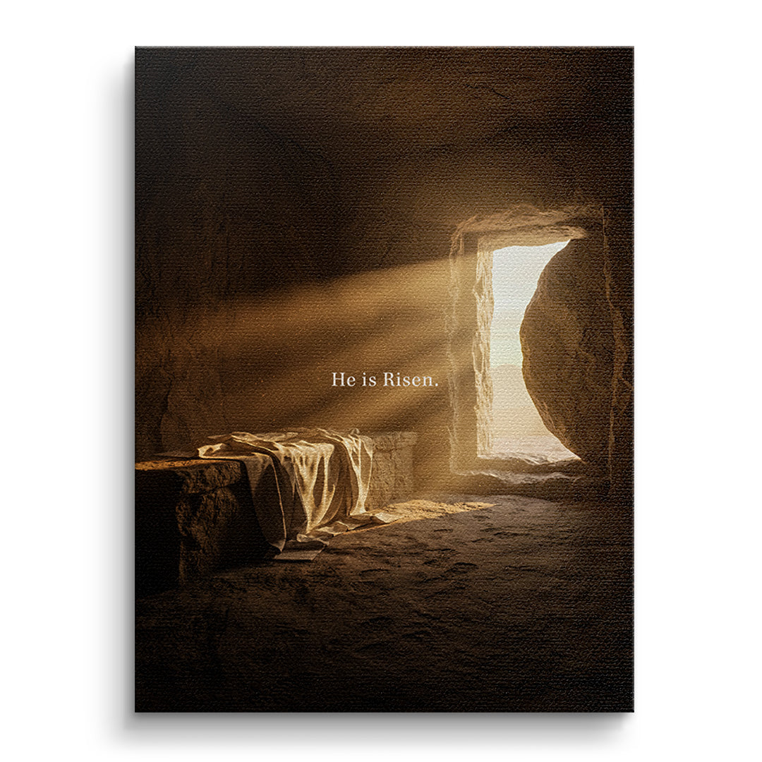 He is Risen Leinwandbild