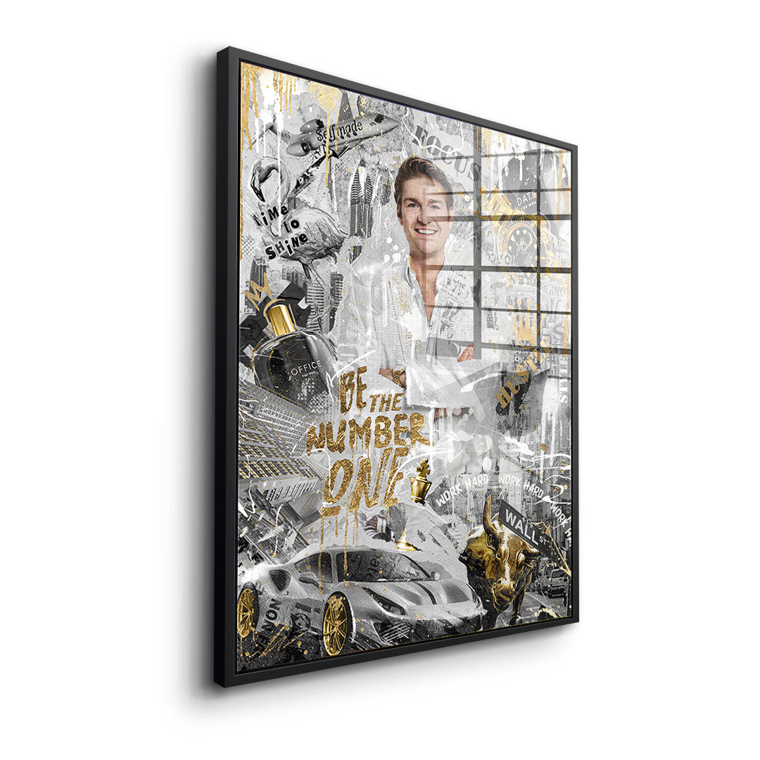 Auftragsarbeit - Jeremy Fragrance Portrait Street Art