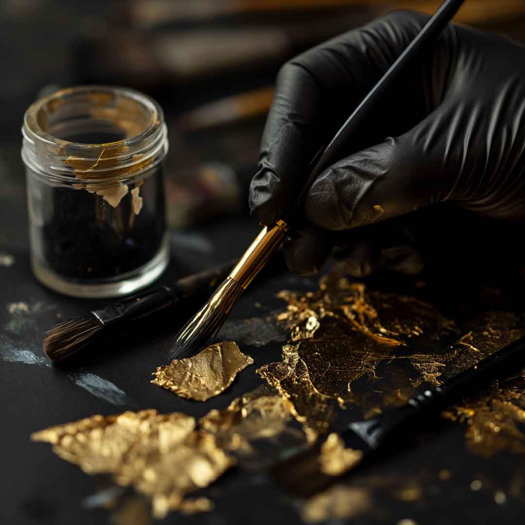 Luxury Gold Animals - Blattgold 3x