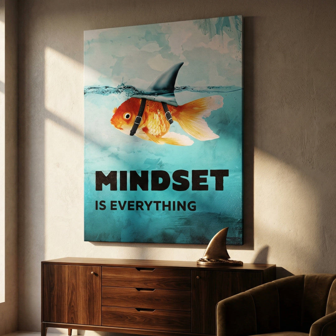 Mindset is everything #Goldfisch
