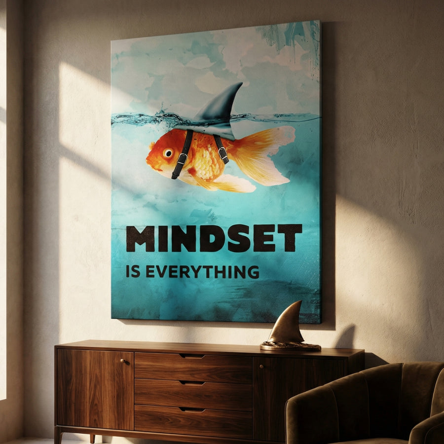 Mindset is everything #Goldfisch