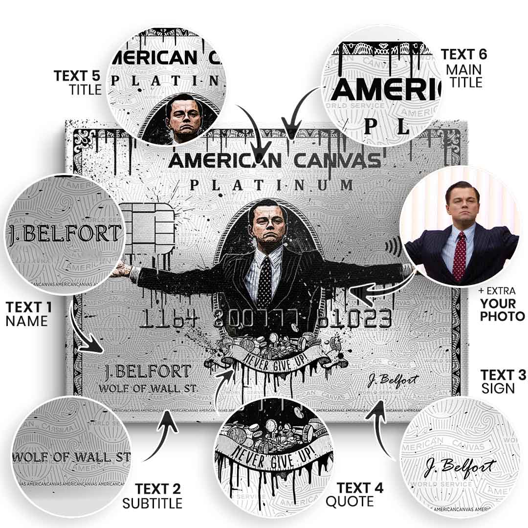 Royal American Canvas V2 - Personalisierbar