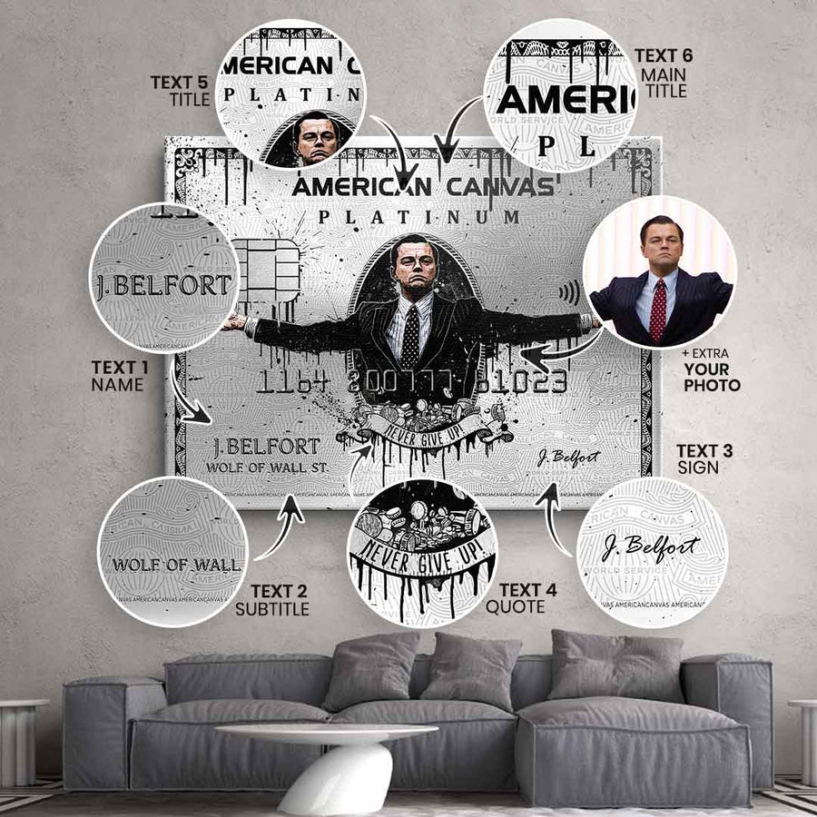 Royal American Canvas V2 - Personalisierbar