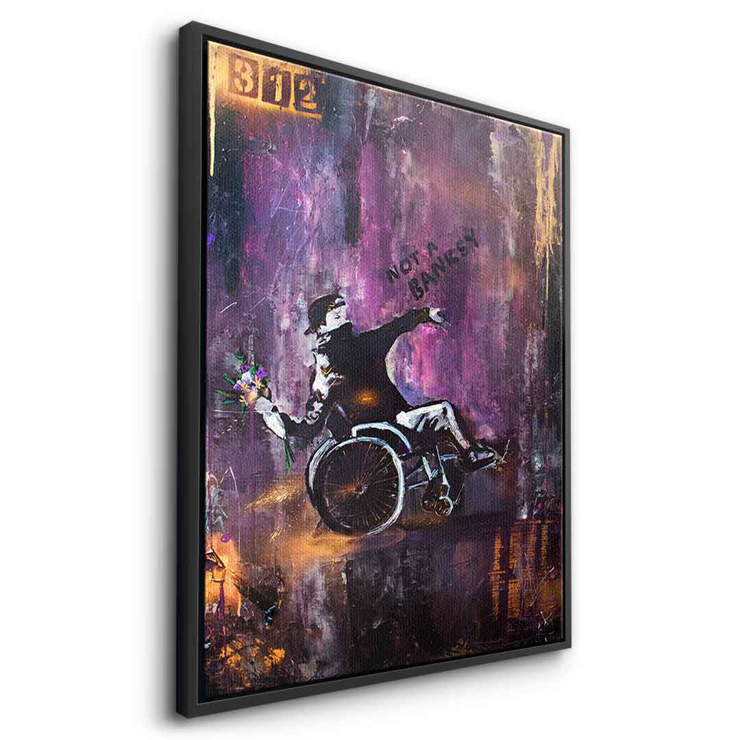 Banksy Wózek Inwalidzki