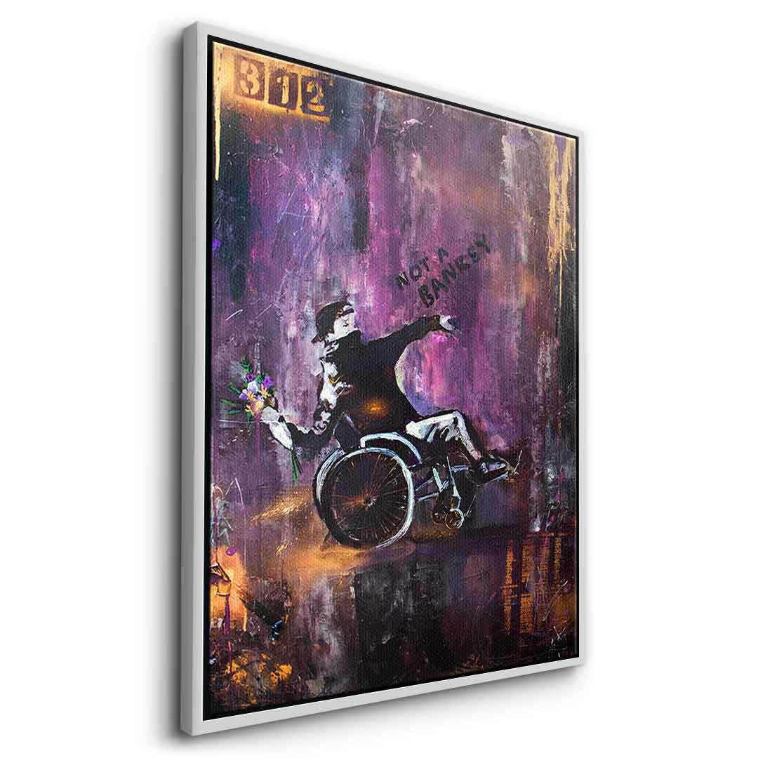 Banksy Wózek Inwalidzki