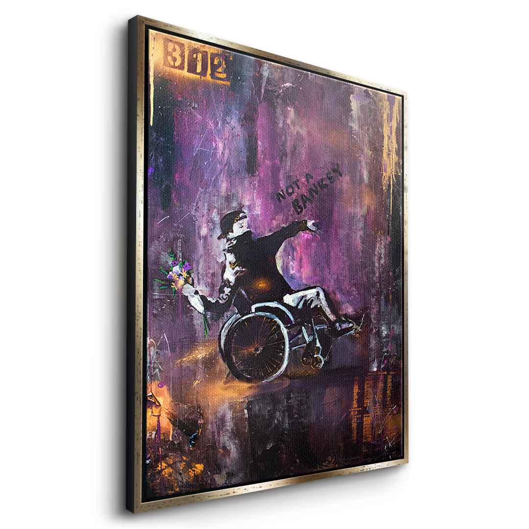 Banksy Wózek Inwalidzki