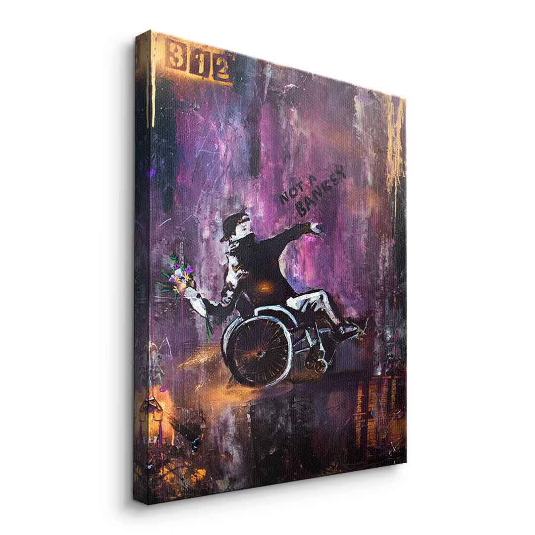Banksy Wózek Inwalidzki