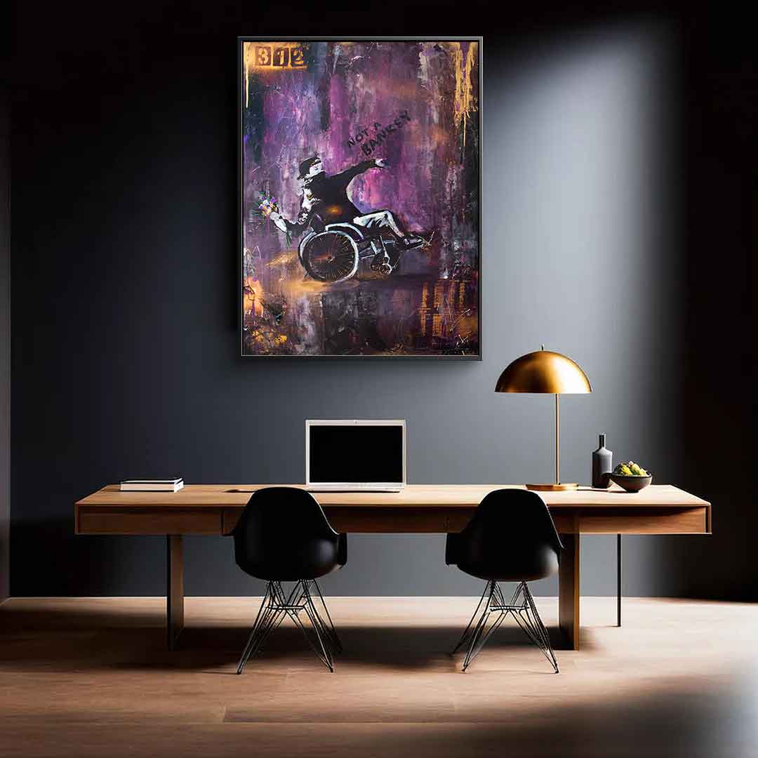 Banksy Wózek Inwalidzki