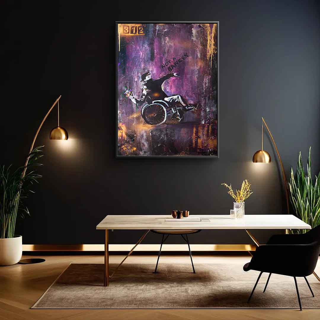 Banksy Wózek Inwalidzki