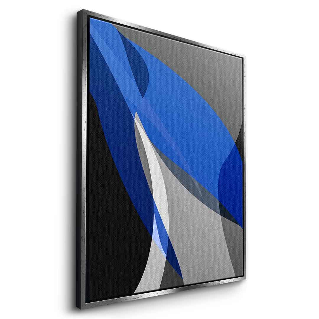 Blue and gray
