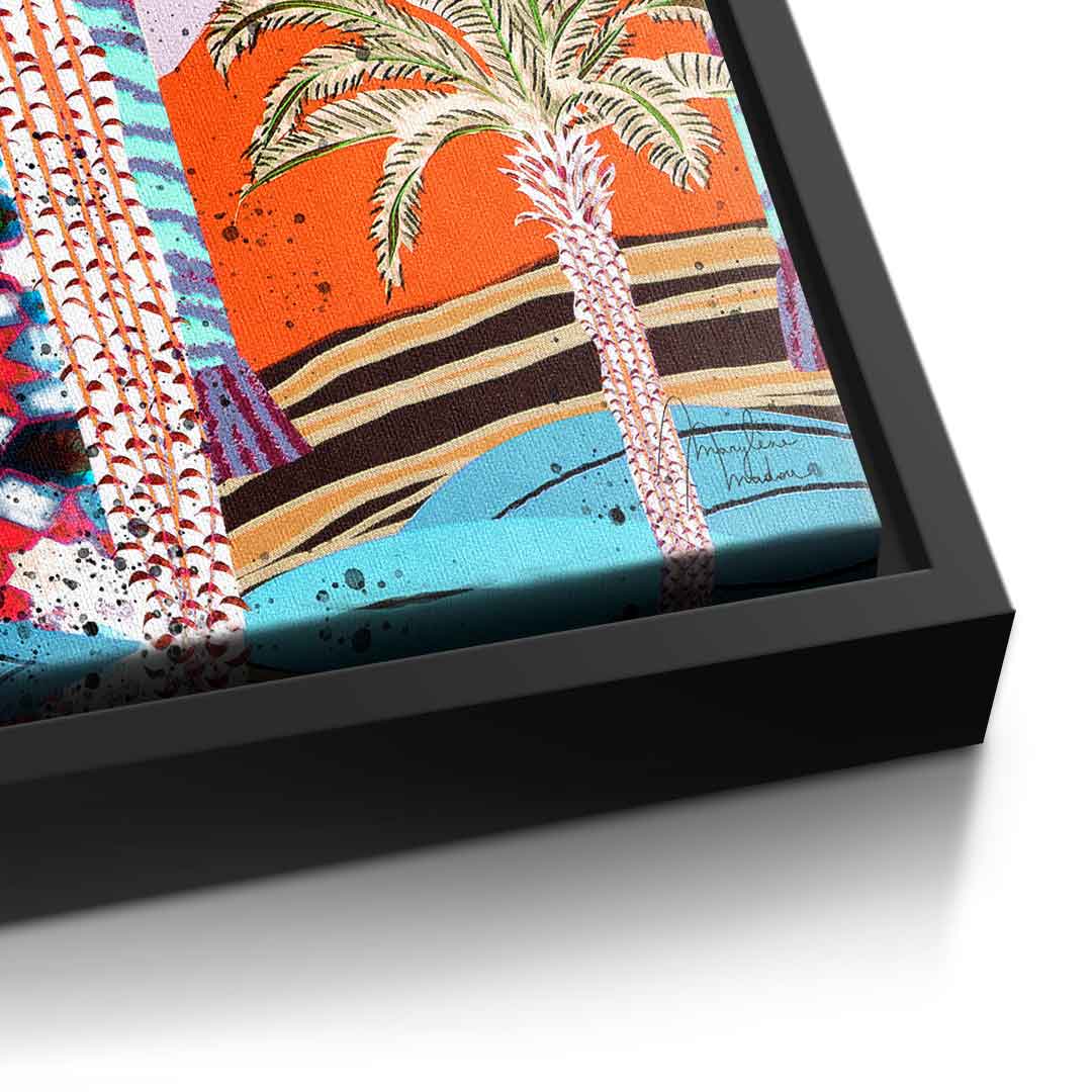Colorful Palm Tree