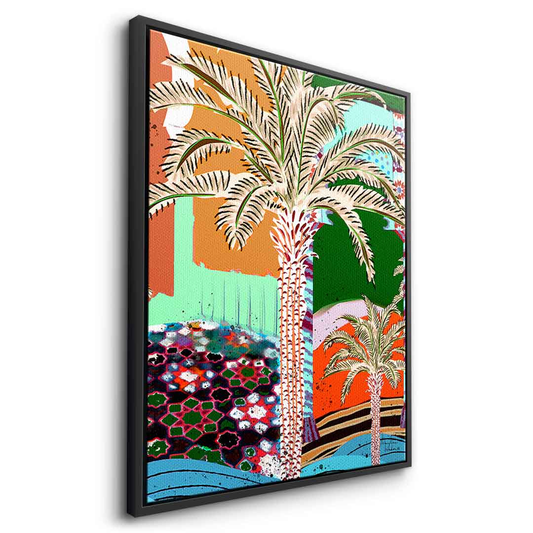 Colorful Palm Tree