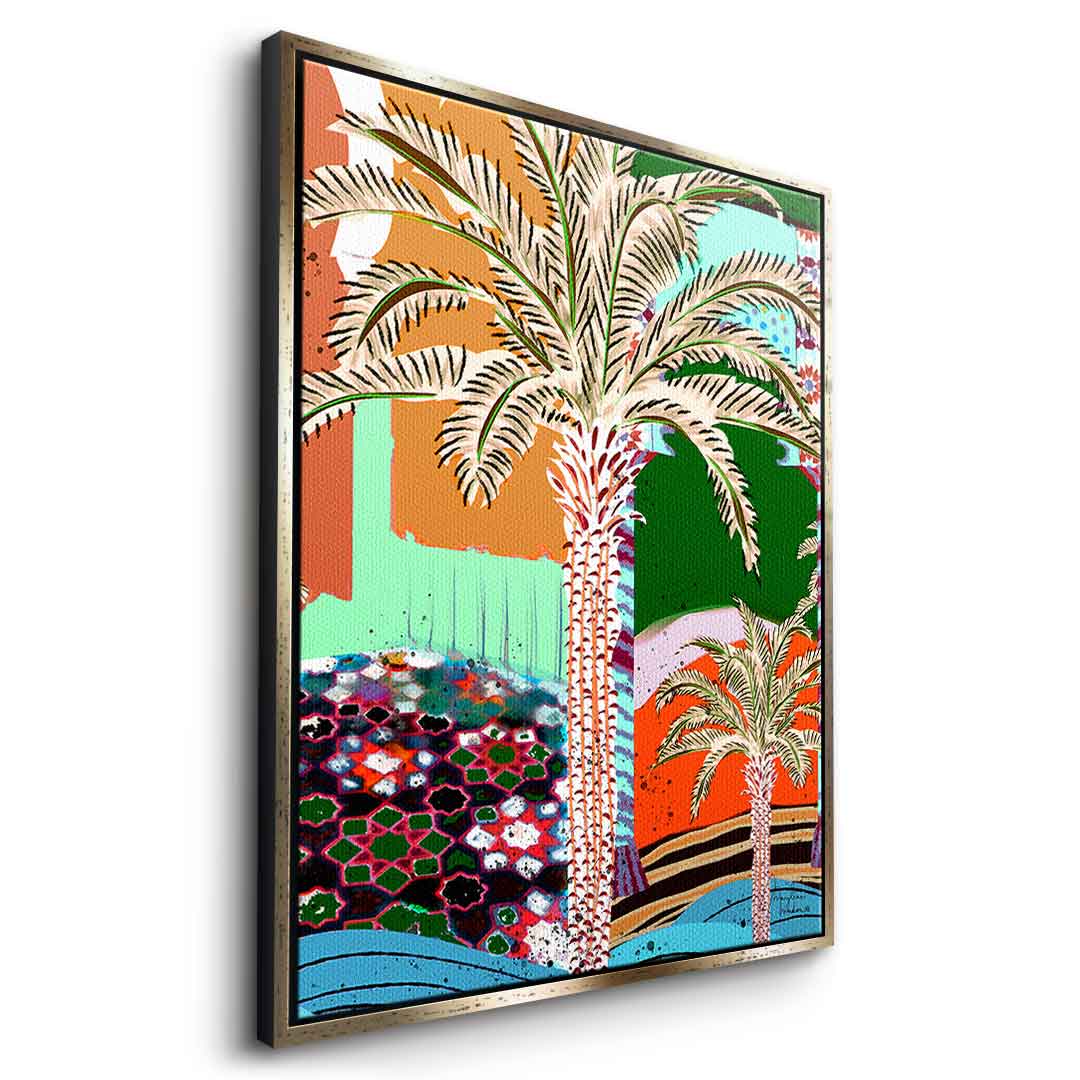 Colorful Palm Tree