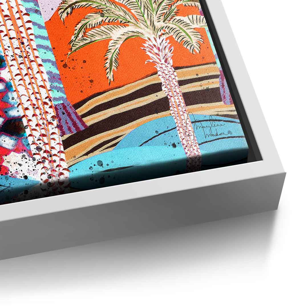 Colorful Palm Tree